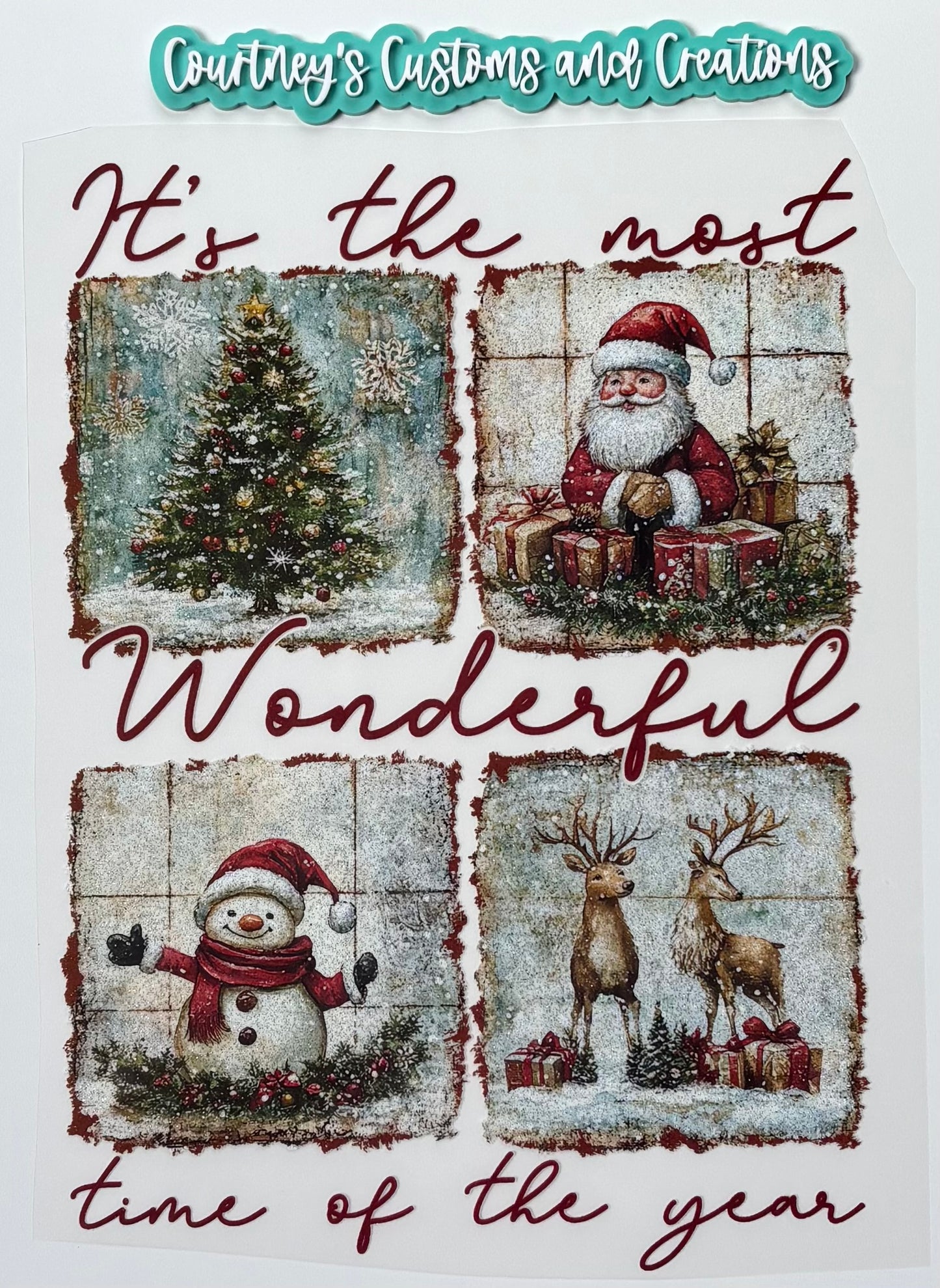 Most Wonderful Time Of The Year (Glitter)