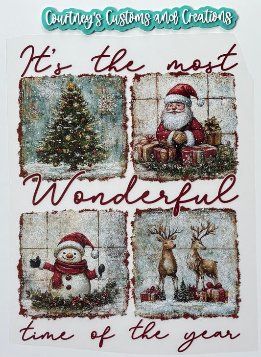 Most Wonderful Time Of The Year (Glitter)