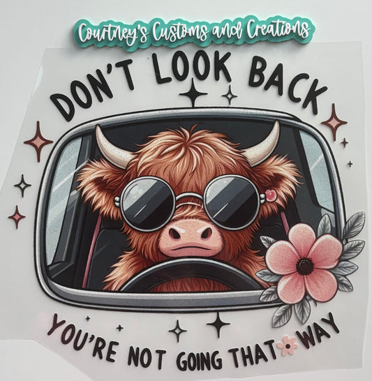 Don't Look Back (Glitter)