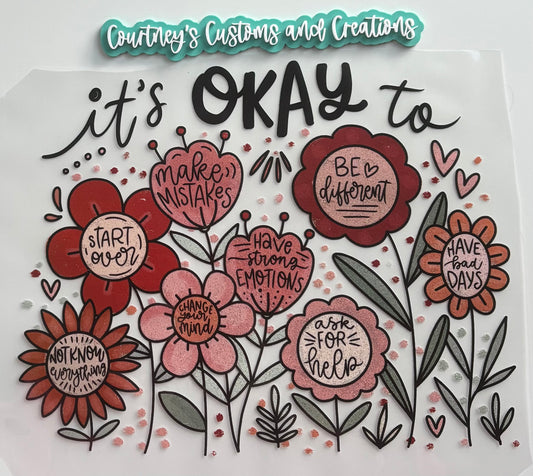 It's Okay To (Glitter)