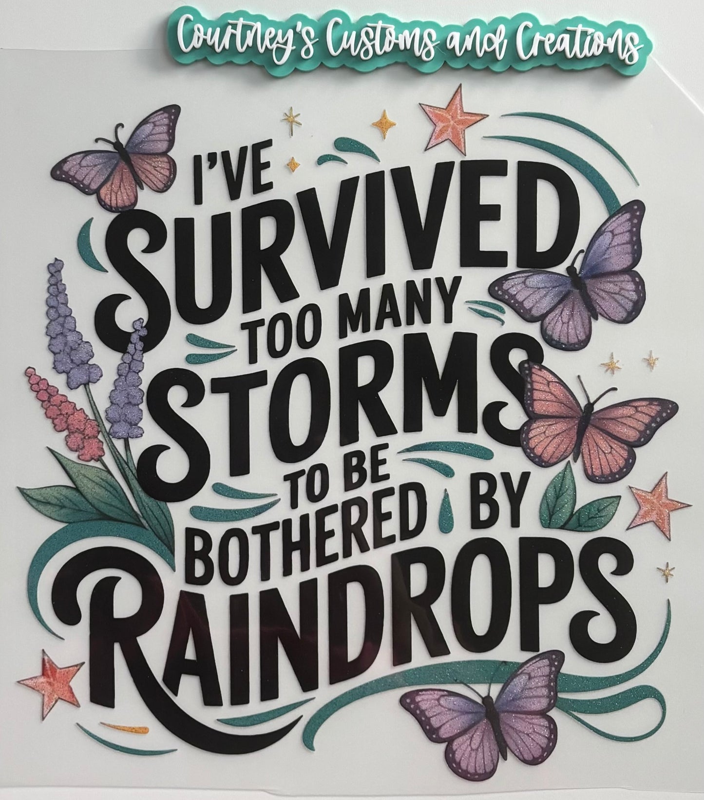 Too Many Storms (Glitter)