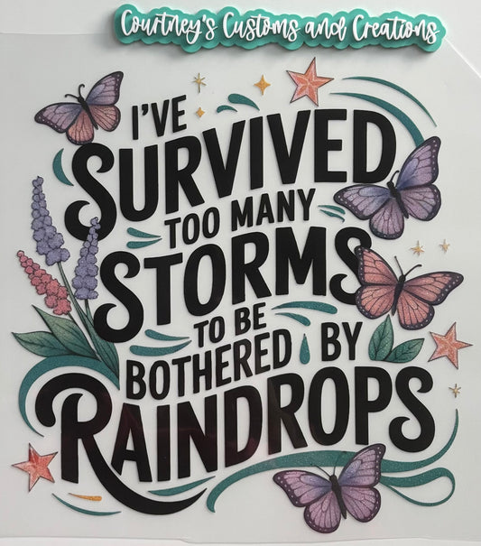 Too Many Storms (Glitter)