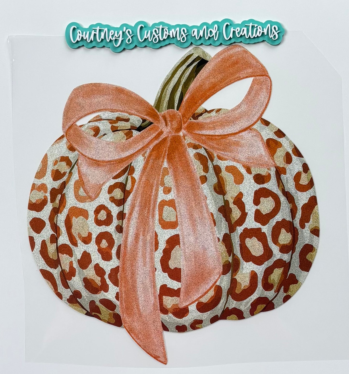 Leopard Pumpkin (Glitter)