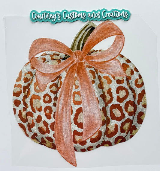 Leopard Pumpkin (Glitter)