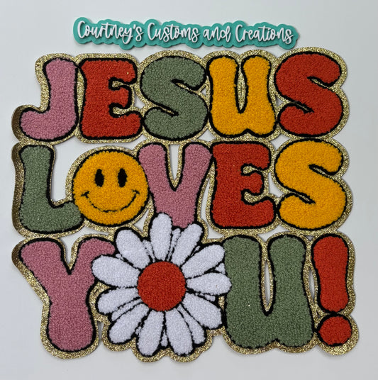 Jesus Loves You Patch