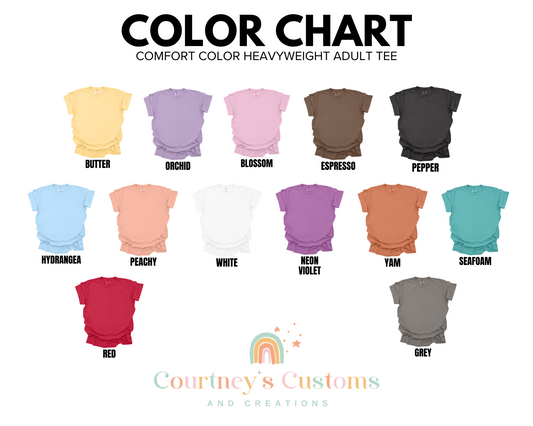 Build Live, Comfort Color Tee