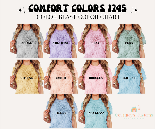 Build Live, Comfort Color Blast T-Shirt