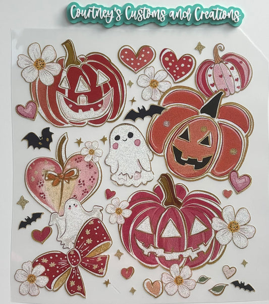 Fall Collage (Glitter)