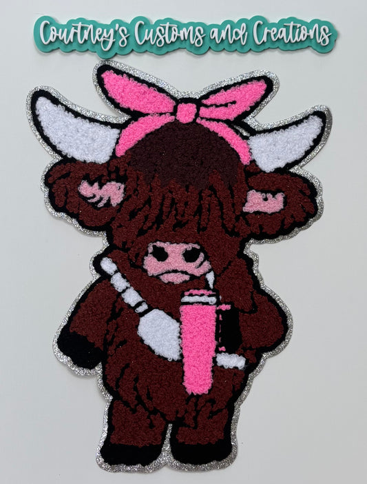 Boujee Cow Patch