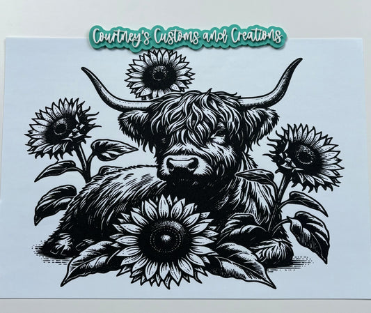 Sunflower Cow