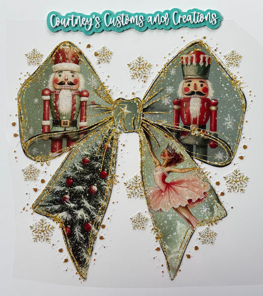 Nutcracker Bow (Glitter)