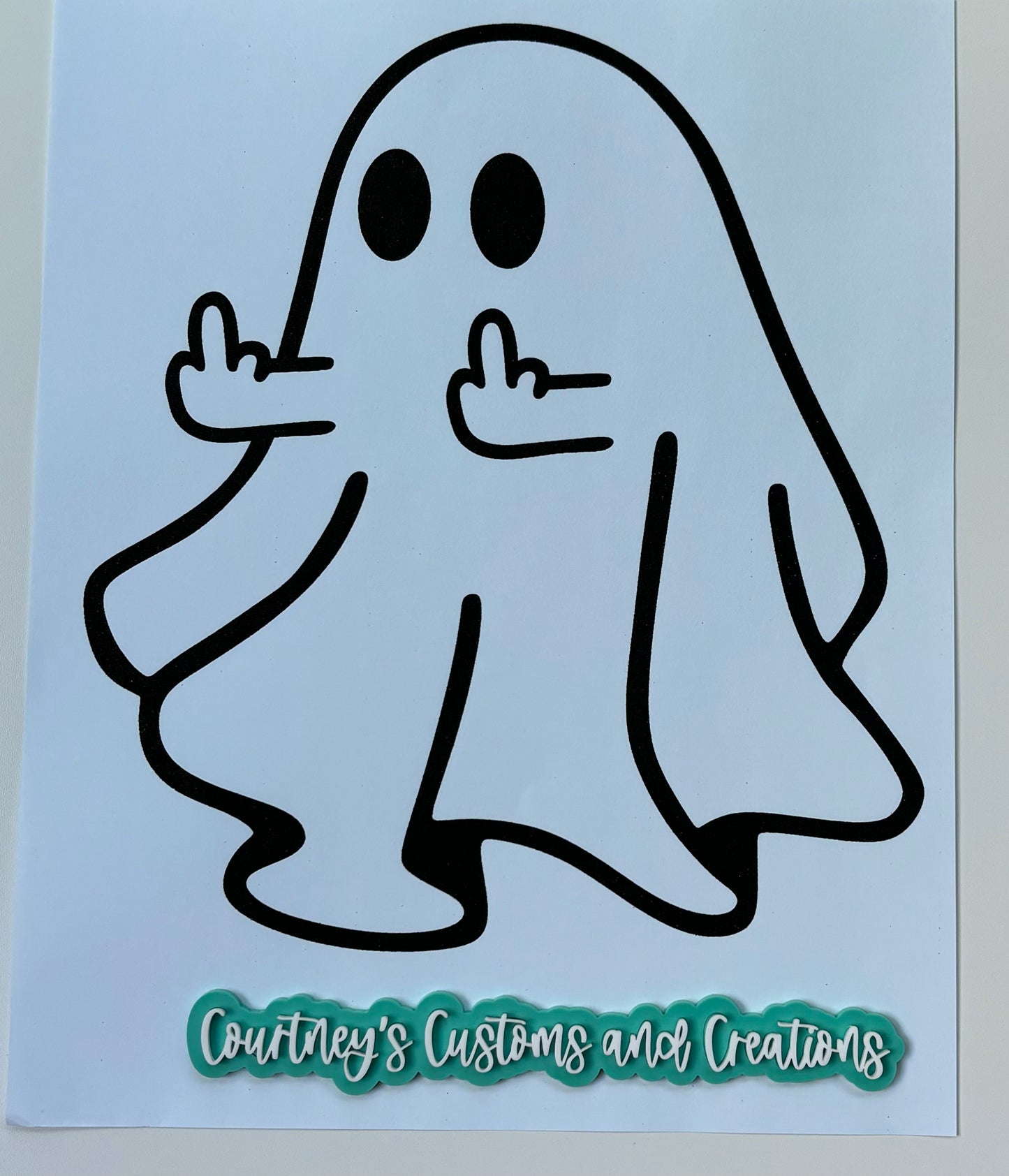 Middle Finger Ghost