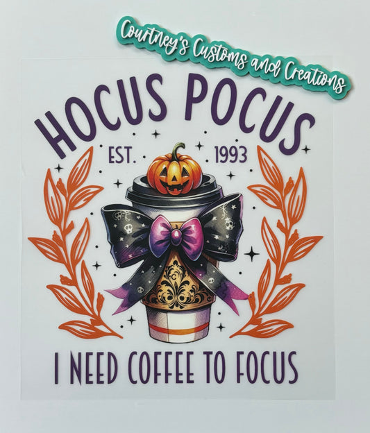 I Need Coffee To Focus