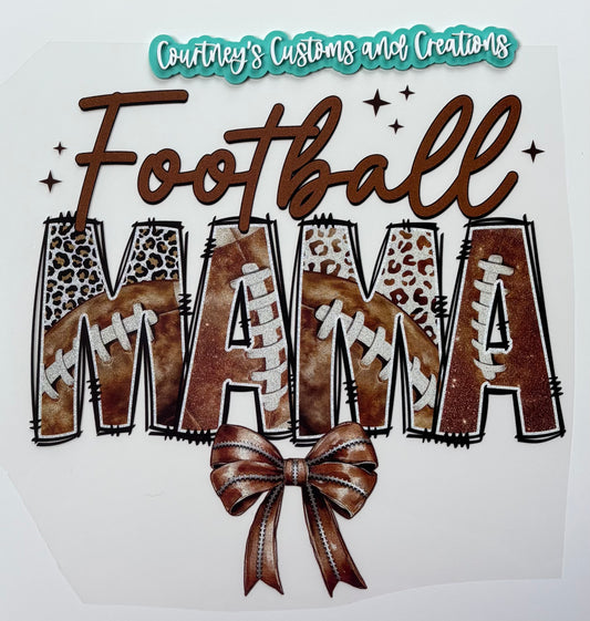 Football Mama (Glitter)