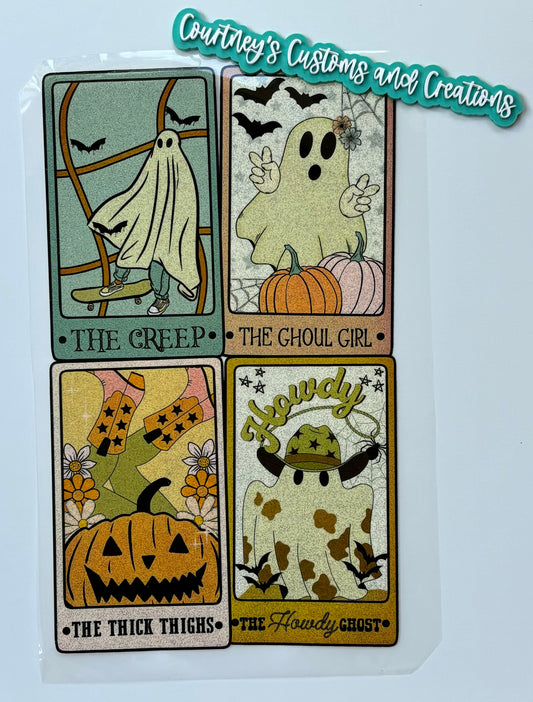 Halloween Tarot Cards (glitter)