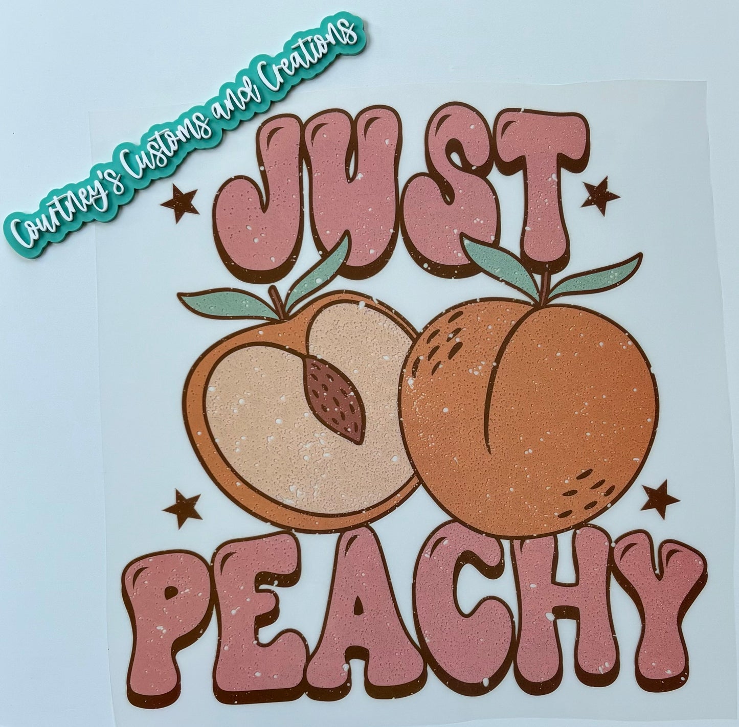 Just Peachy (glitter)