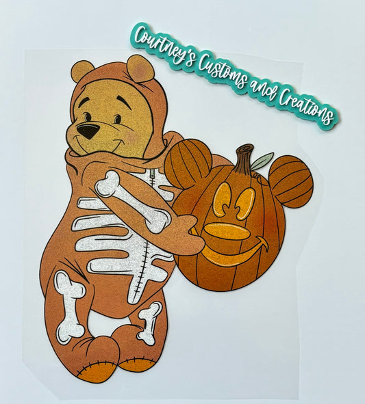 Halloween Pooh (glitter)