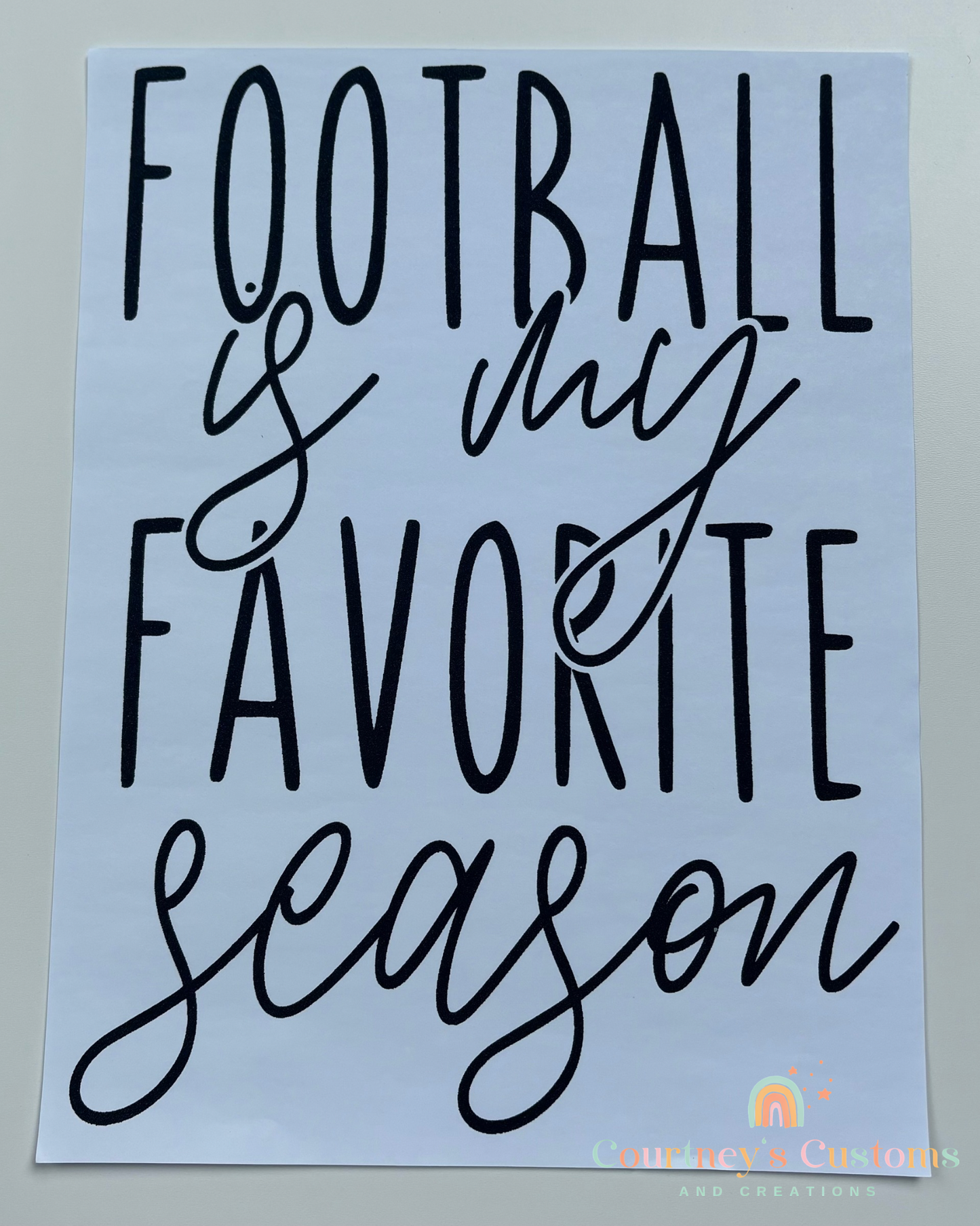 Football Is My Favorite Season