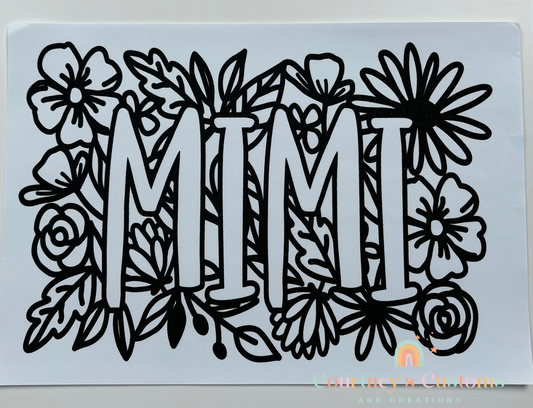 Floral Mimi Single Color