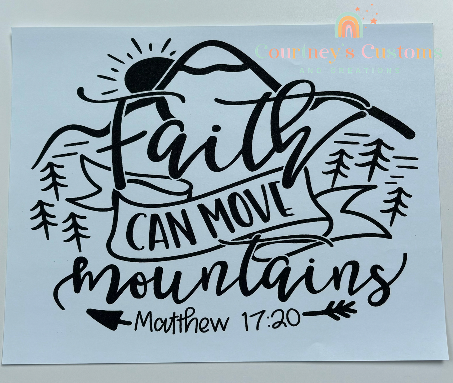 Faith Can Move Mountains