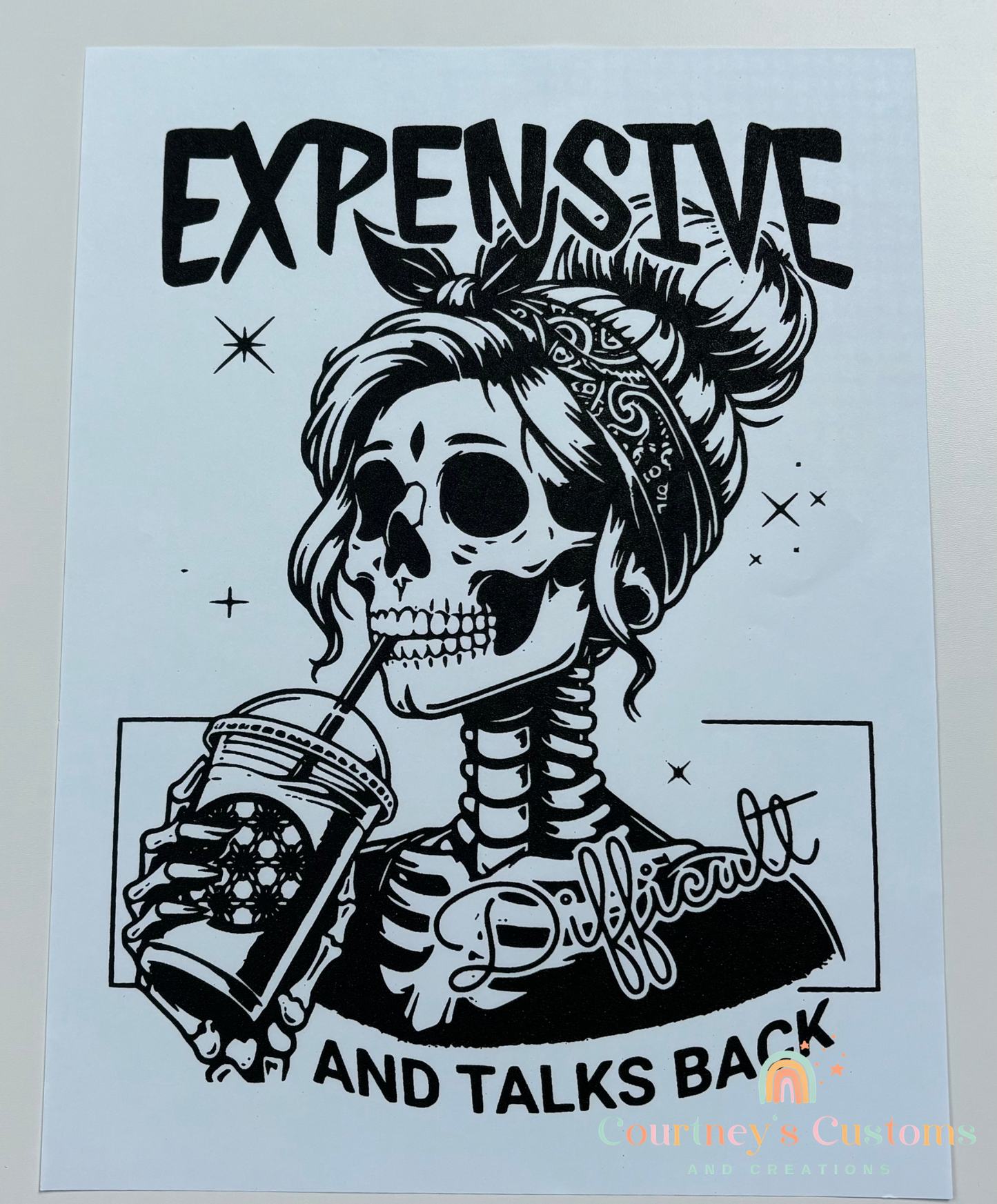 Expensive and Talks Back