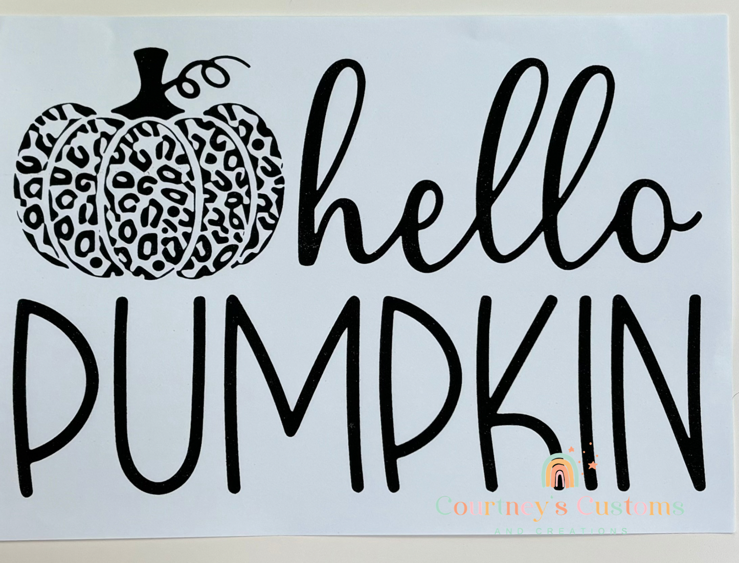 Hello Pumpkin