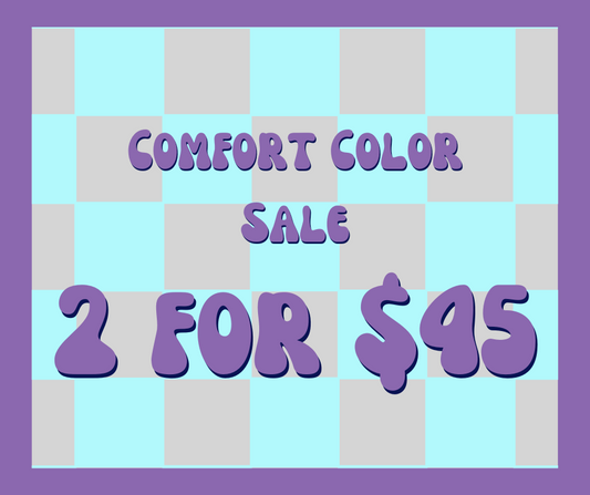 Build Live, Comfort Color Sale