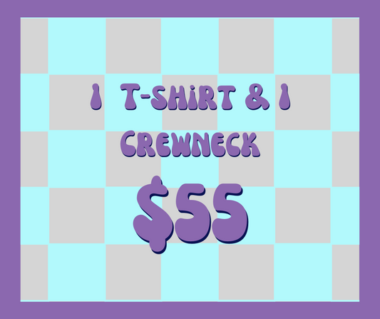 Build Live, 1 T-shirt & 1 Crewneck
